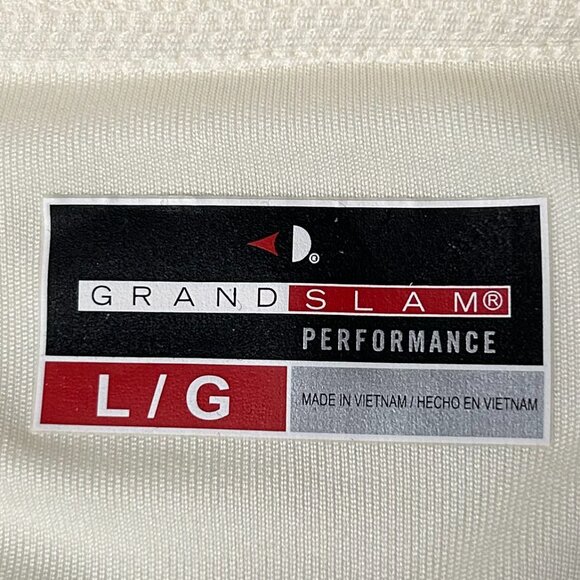 Men's Grand Slam Performance Light Cream Long-Sleeve Shirt - Picture 4 of 4
